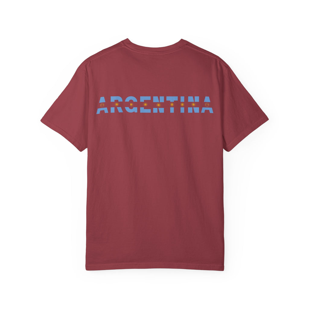 Argentina Unisex Garment-Dyed T-shirt