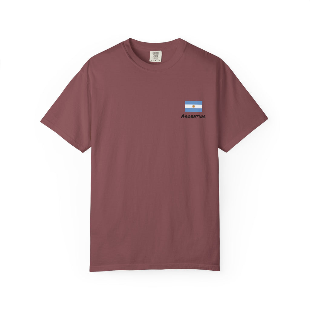 Argentina Unisex Garment-Dyed T-shirt
