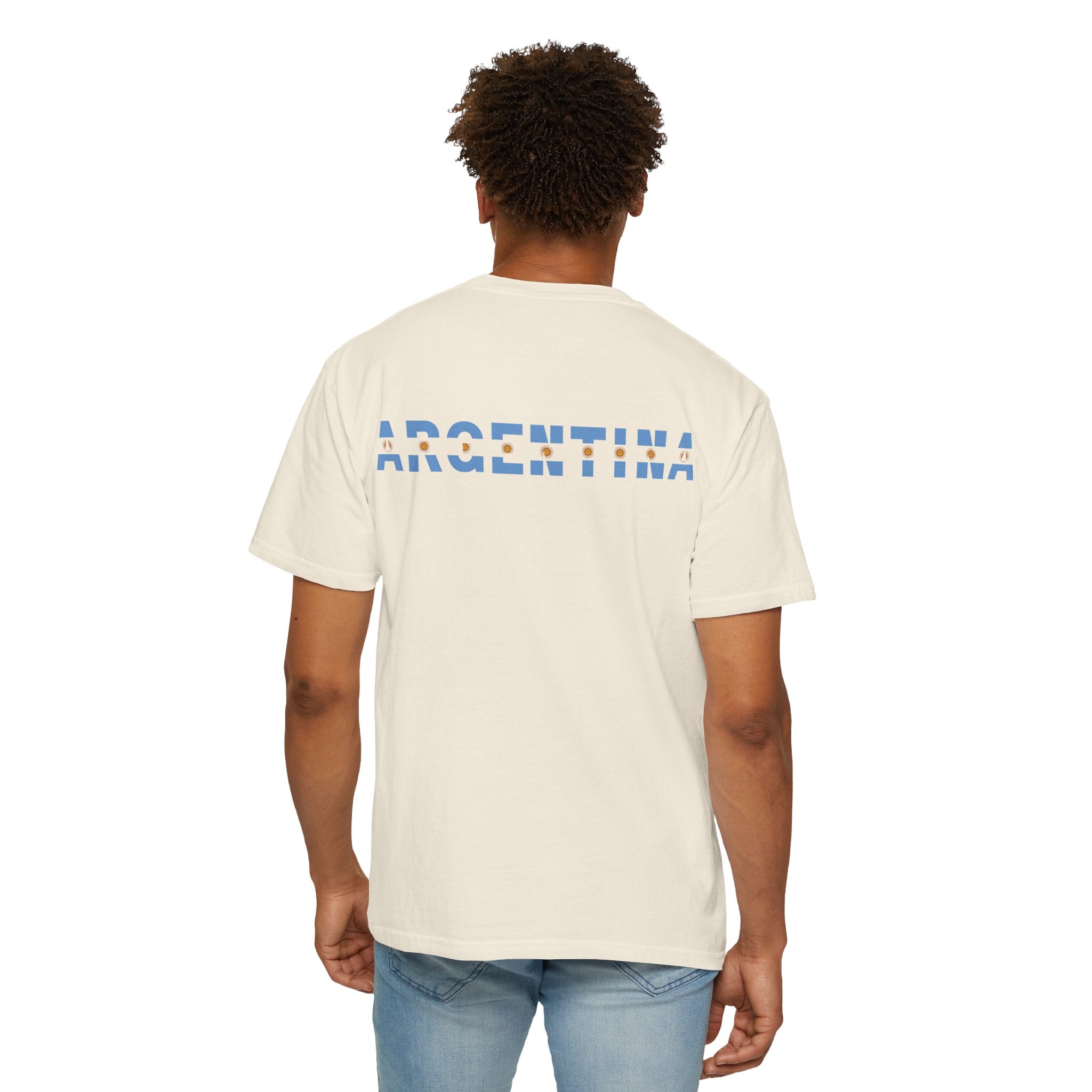 Argentina Unisex Garment-Dyed T-shirt